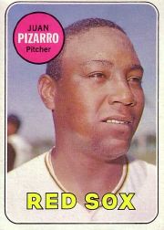 1969 Topps Baseball Cards      498     Juan Pizarro
